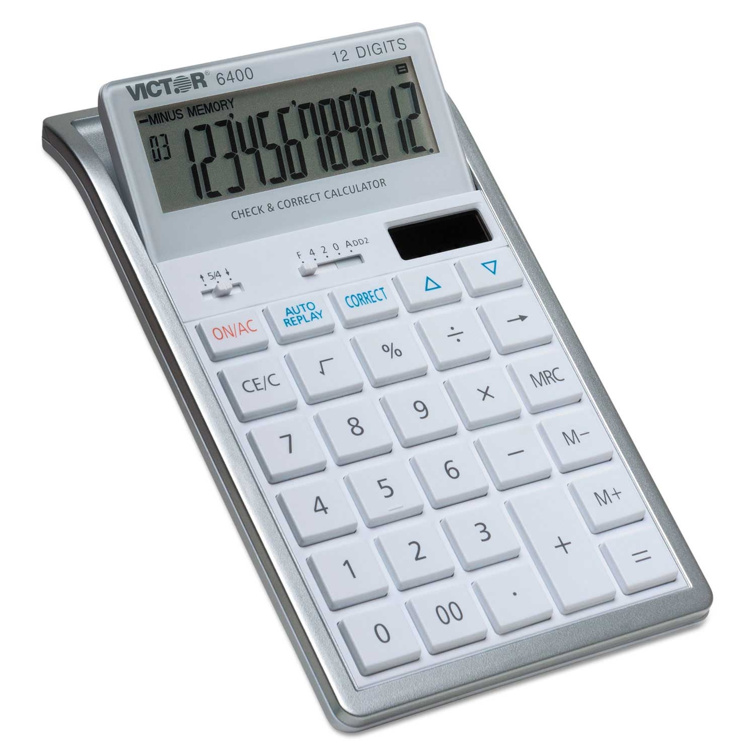 Victor 12 Digit LCD Desktop Calculator
