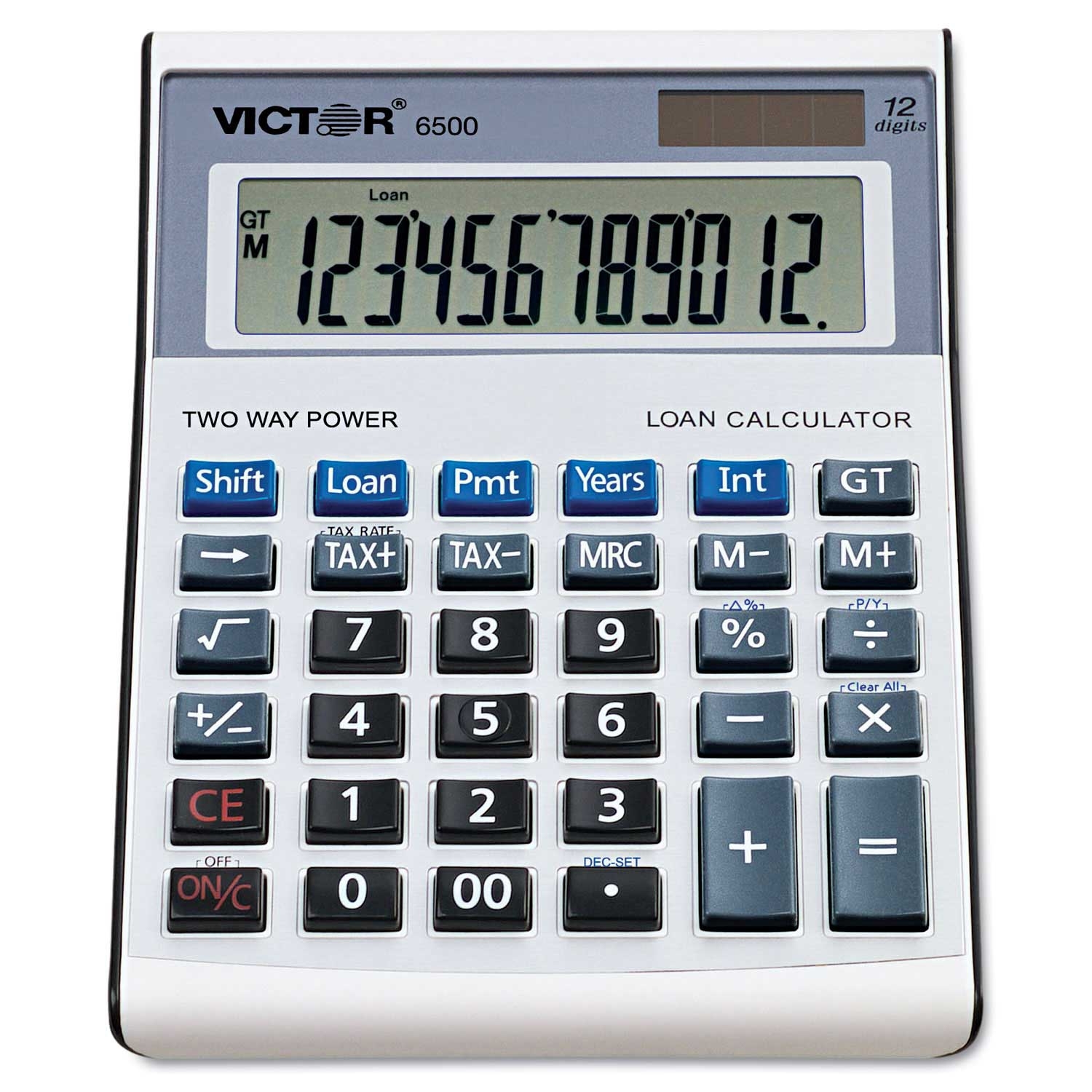 Victor 12 Digit LCD Executive Desktop Loan Calculator