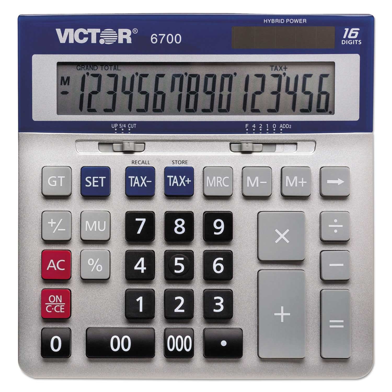 Victor 16 Digit LCD Large Desktop Calculator