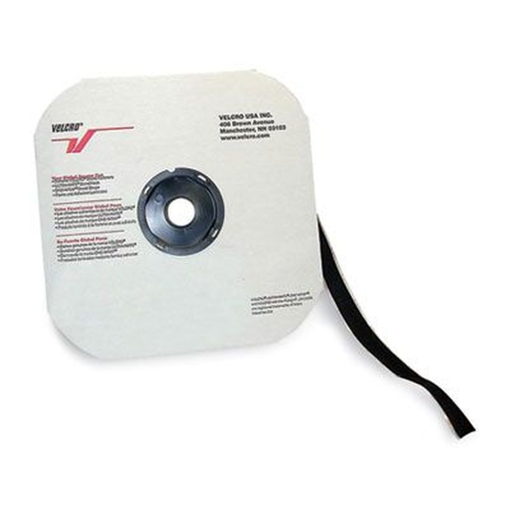 Velcro Black Sticky Back Hook Fastener Tape, 0.75 inch x 900 Feet