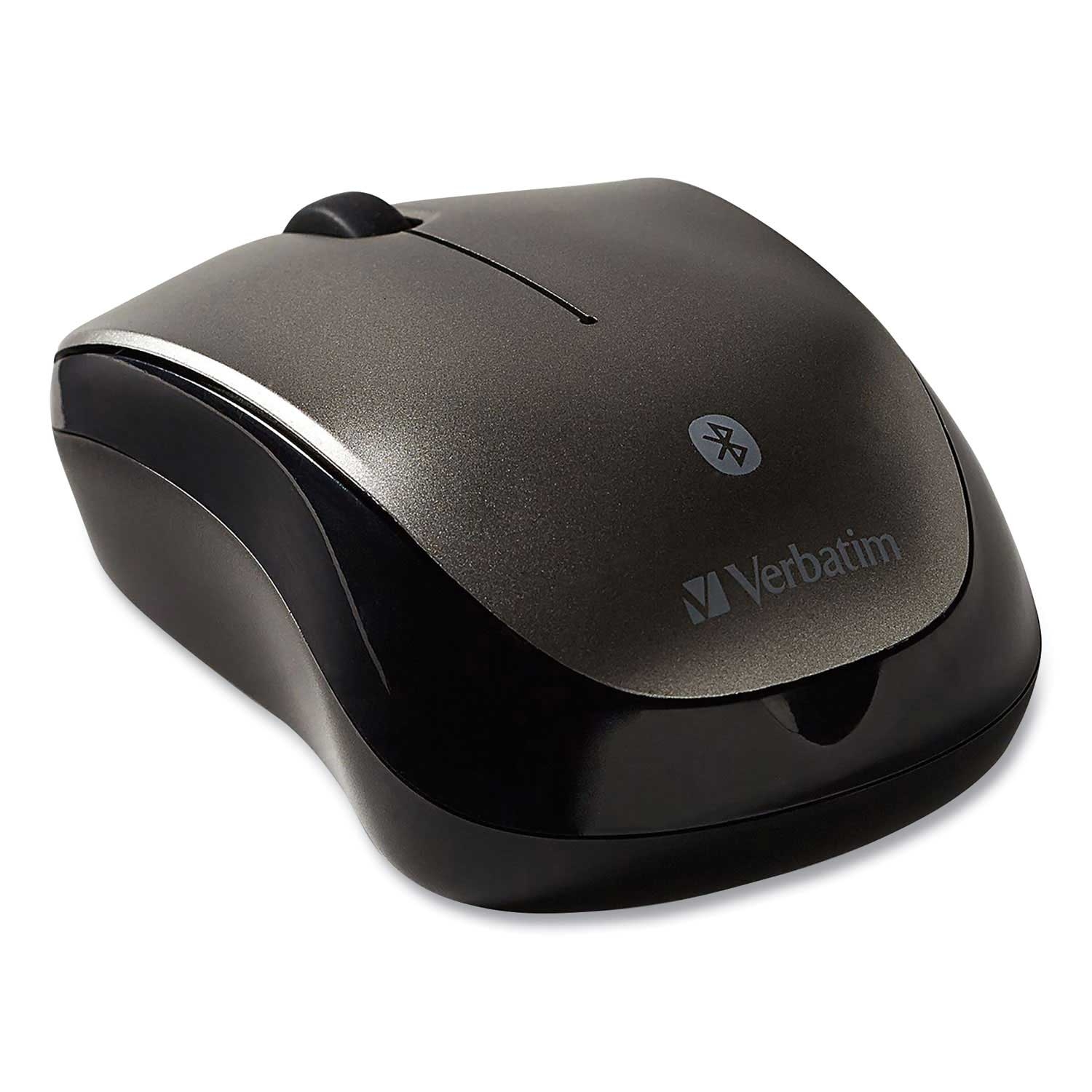 Verbatim Graphite Bluetooth Wireless Tablet Multi Trac Blue LED Mouse
