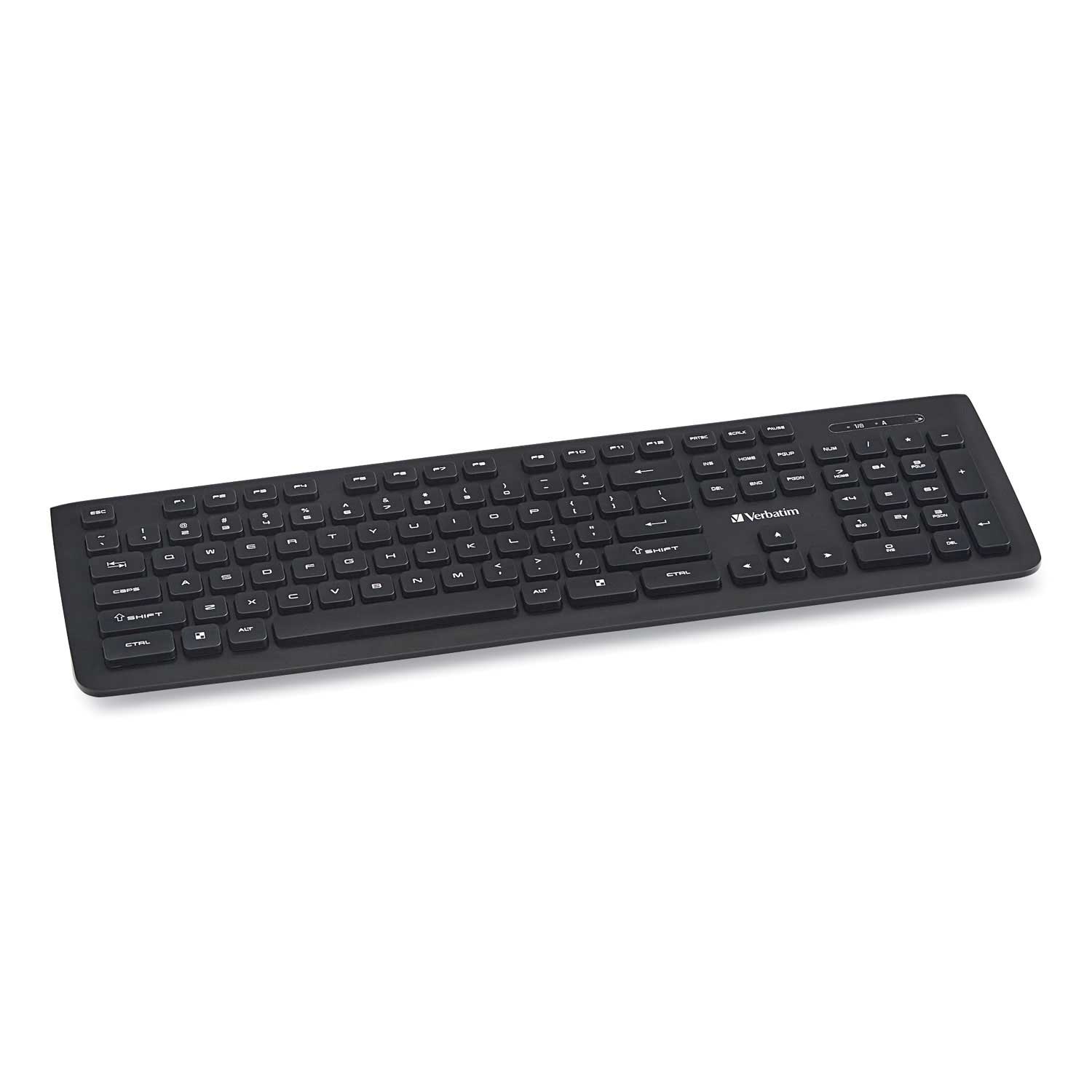Verbatim Black 103 Keys Wireless Slim Keyboard