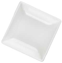 Tablecraft Melamine White Mini Square Bowl, 2.75 inch -- 24 per case.