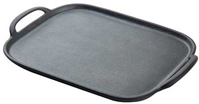 Tablecraft Black Melamine Faux Cast Iron Serving Tray, 10 x 14 inch
