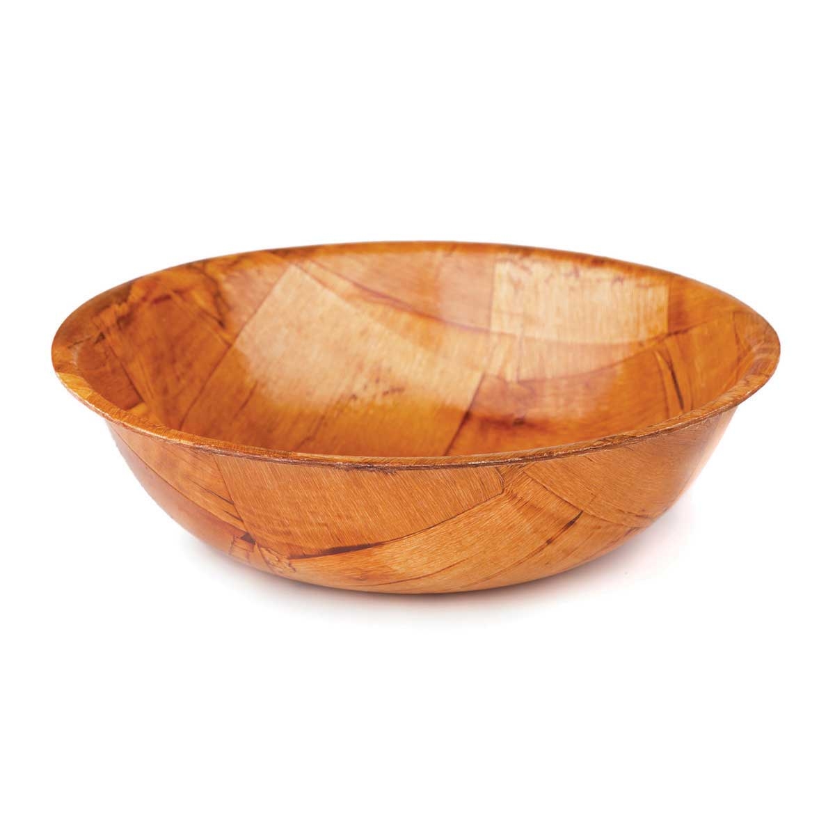 Tablecraft Woven Wood Round Salad Bowl, 5.5 inch -- 12 per case