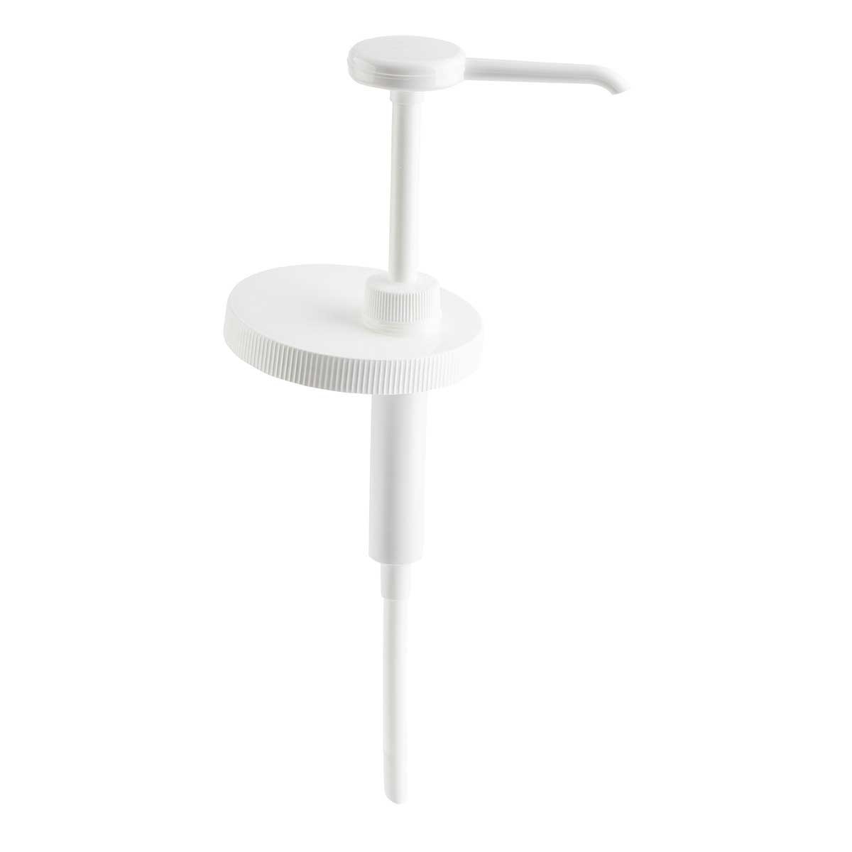 Tablecraft Plastic Economy Pump with 110 mm Adapter Cap, 1 Ounce