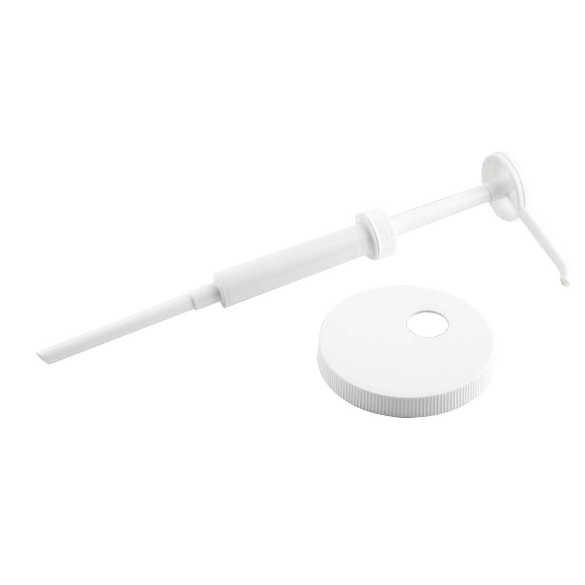 Tablecraft Plastic 1 Ounce Economy Pump Kit with160 mm Snap Cap, 6.3 x 6.3 x 13.625 inch