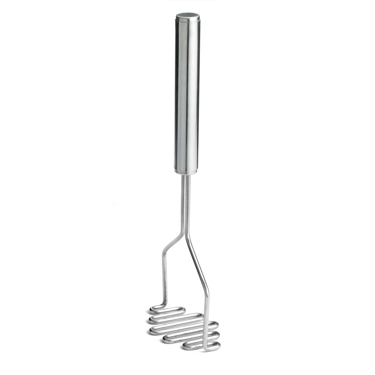 Tablecraft Stainless Steel Diamond Face Potato Masher, 12 inch