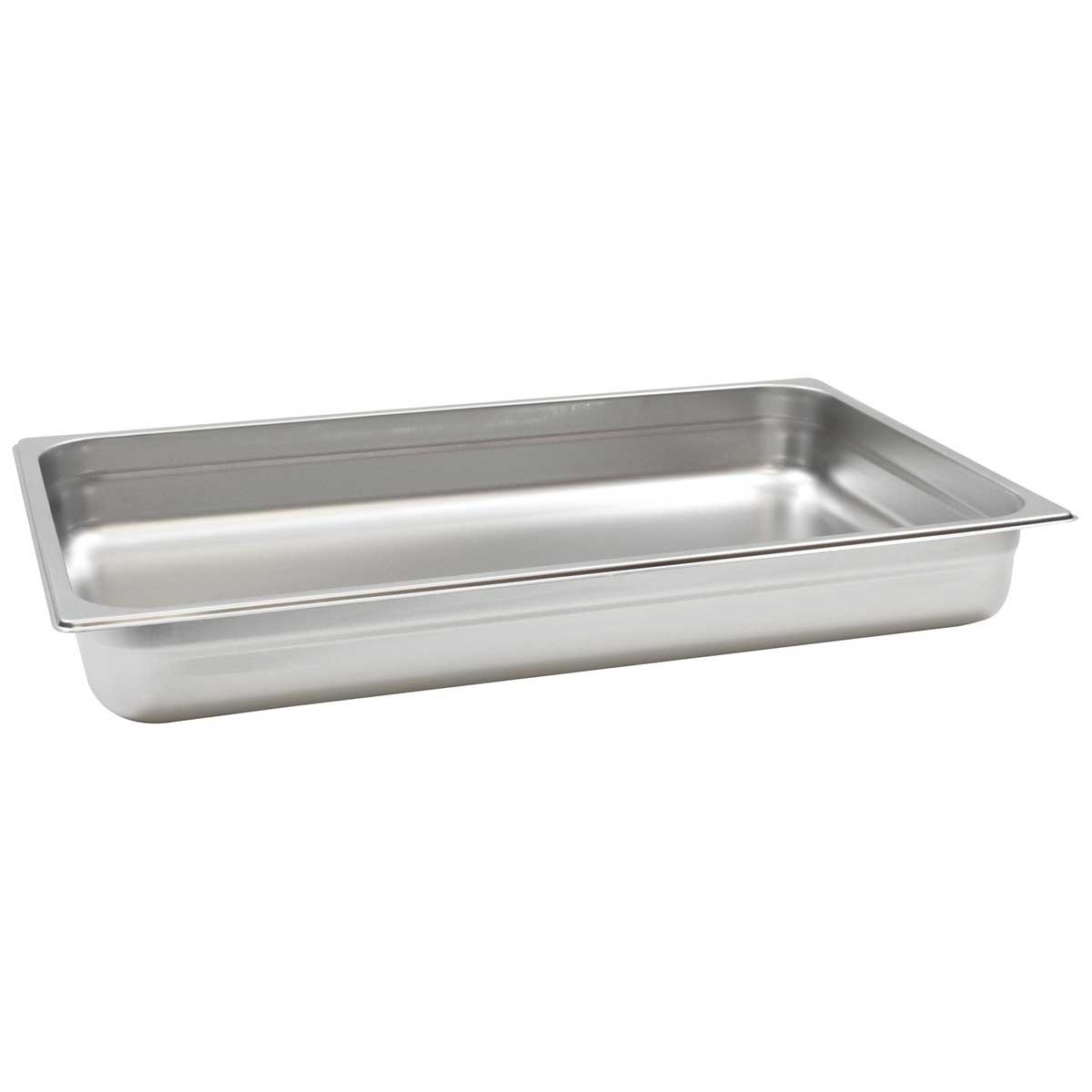 Tablecraft Full Size Roll Top Fuel Chafer Steam Pan, 25 x 17 x 17 inch