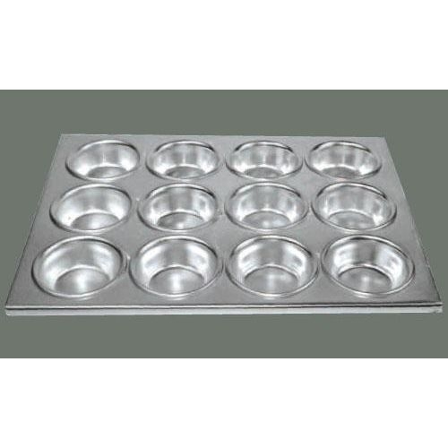 Winco Tin Plate 12 Cup Non Stick Muffin Pan, 15 1/2 X 11 Inch
