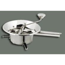 Winco Stainless Steel Food Mill, 15.42 x 9.21 x 4.7 inch -- 1 set.