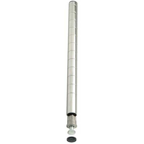 Winco Chrome Plated Wire Shelf Post, 63 inch -- 4 per case.