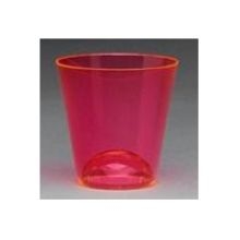 Blue Royal Plasticware Elite Holiday and Partyware Shot Glass, 2 Ounce - 50 per pack -- 25 packs per case.