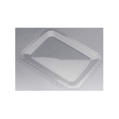 Black Royal Plasticware Classique Serving Dish, 10.25 x 12.75 inch - 12 per pack -- 6 packs per case.