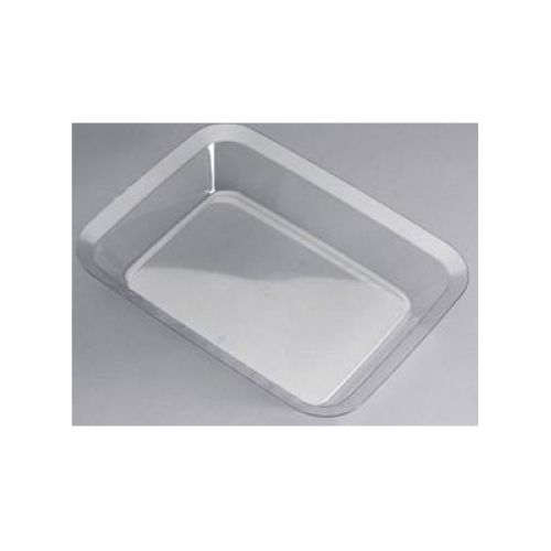White Royal Plasticware Classique Serving Dish, 10.25 x 12.75 inch - 12 per pack -- 6 packs per case.