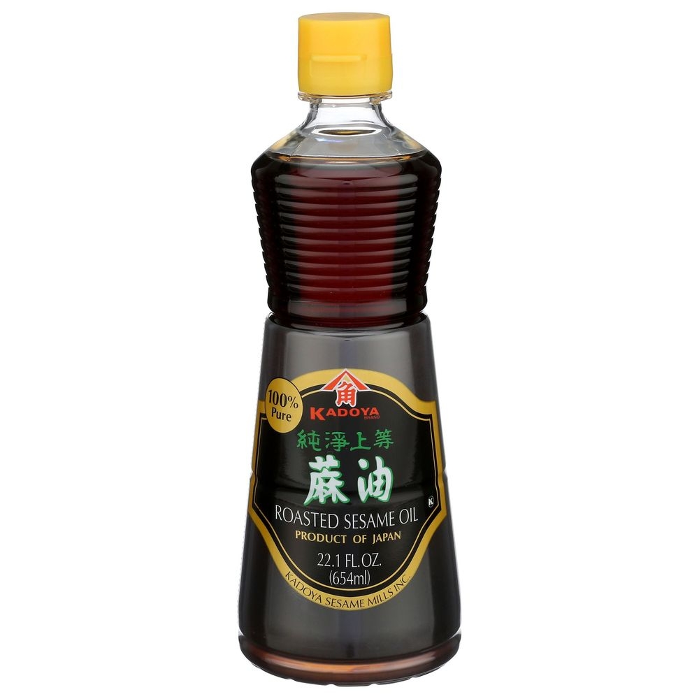 Kadoya Pure Sesame Oil, 22.1 Fluid Ounce -- 12 Per Case