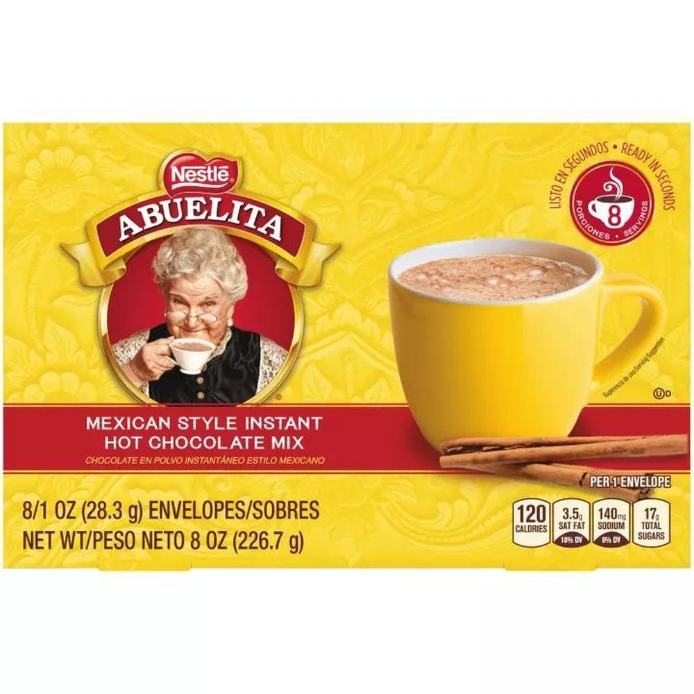Abuelita Mexican Style Instant Hot Chocolate Mix, 8 Ounce -- 12 Per Case