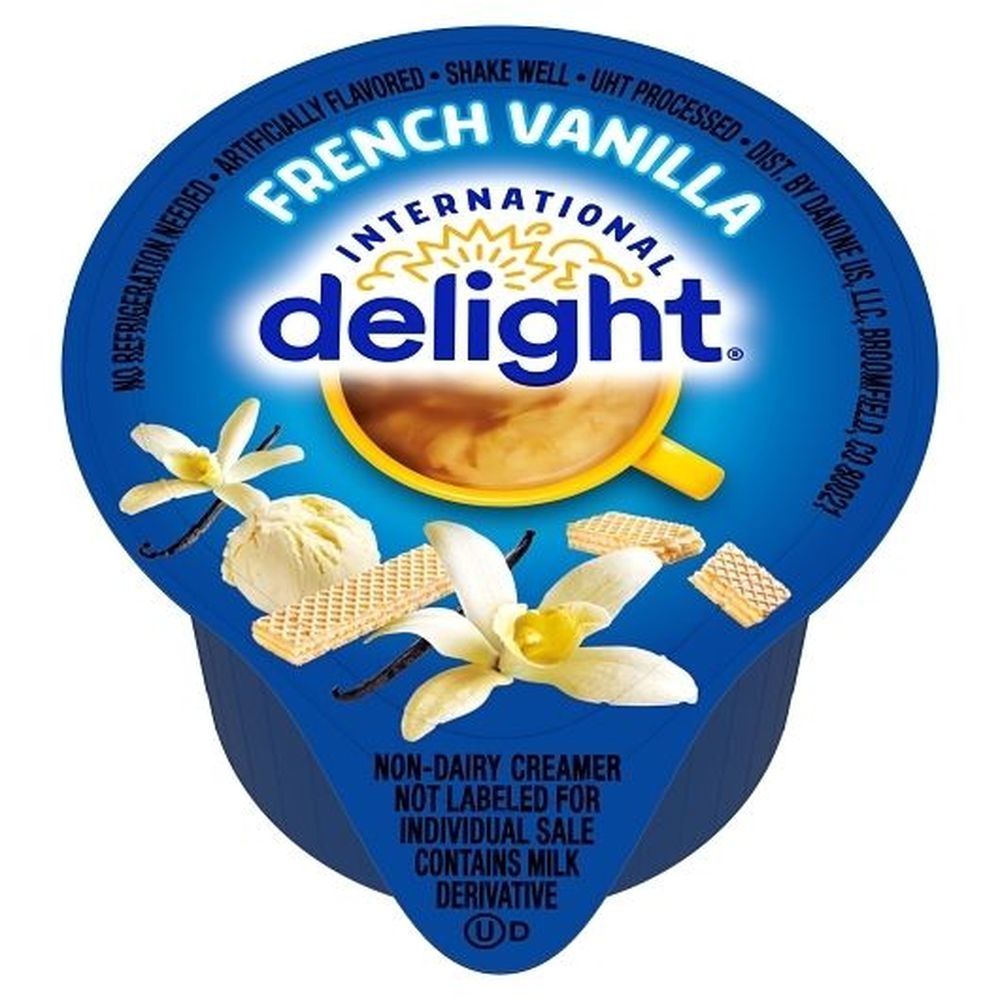 International Delight Classic French Vanilla Flavored Gourmet Coffee Creamer -- 288 Per Case