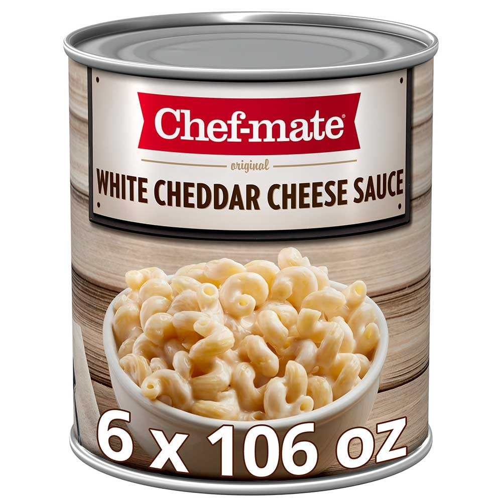 Chef Mate White Cheddar Cheese Sauce, 106 Ounce -- 6 per case.