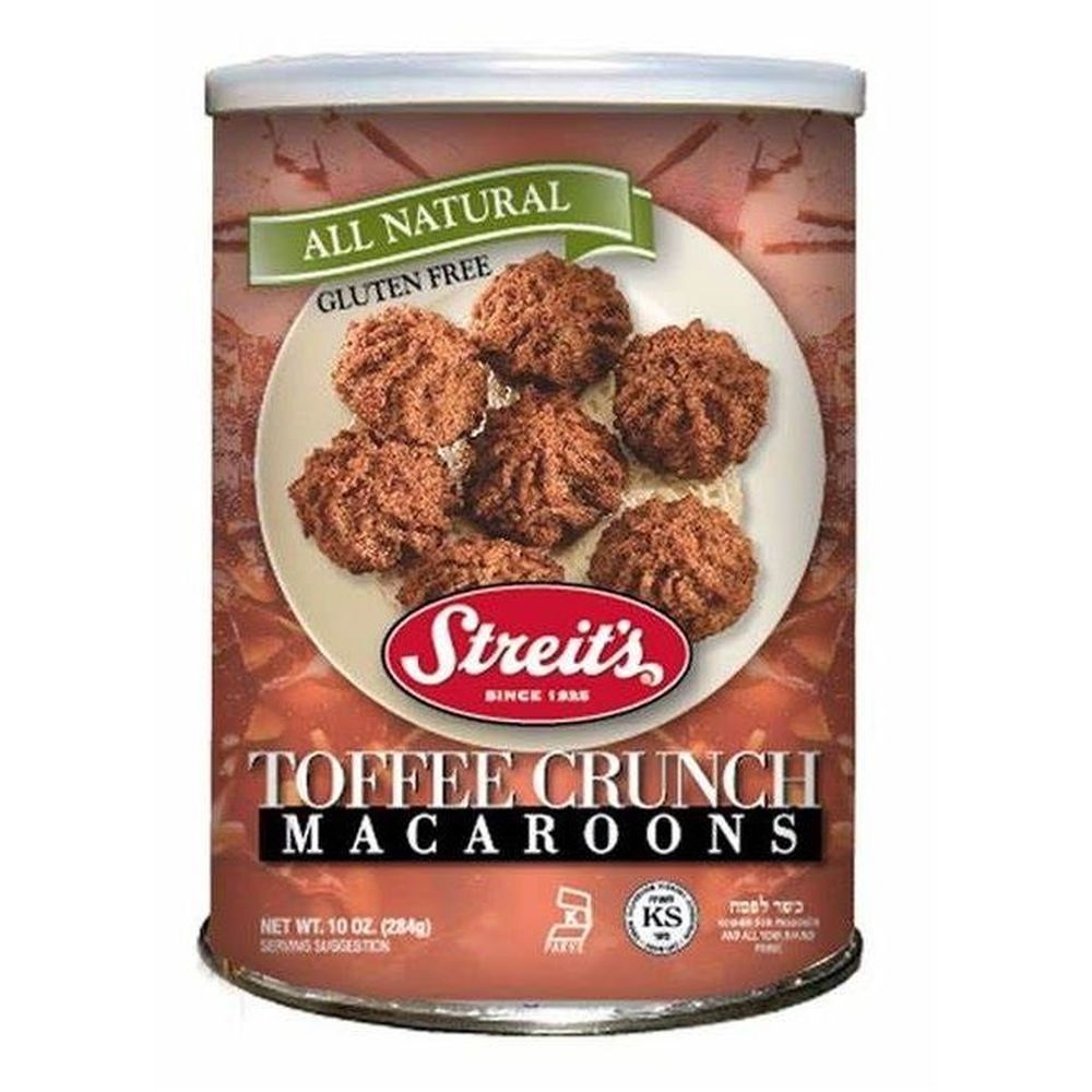 Streit's Toffee Crunch Macaroon, 10 Ounce -- 12 Per Case