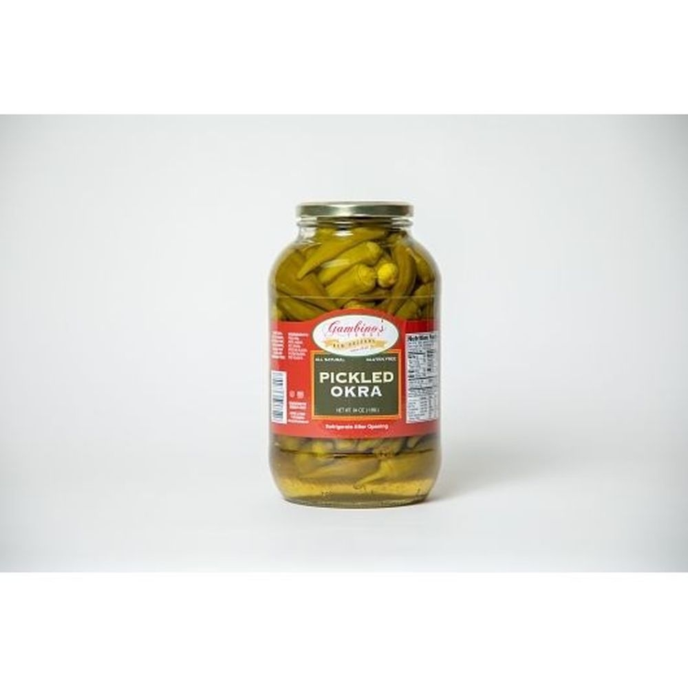 64 Ounce Okra Pickle Crisp