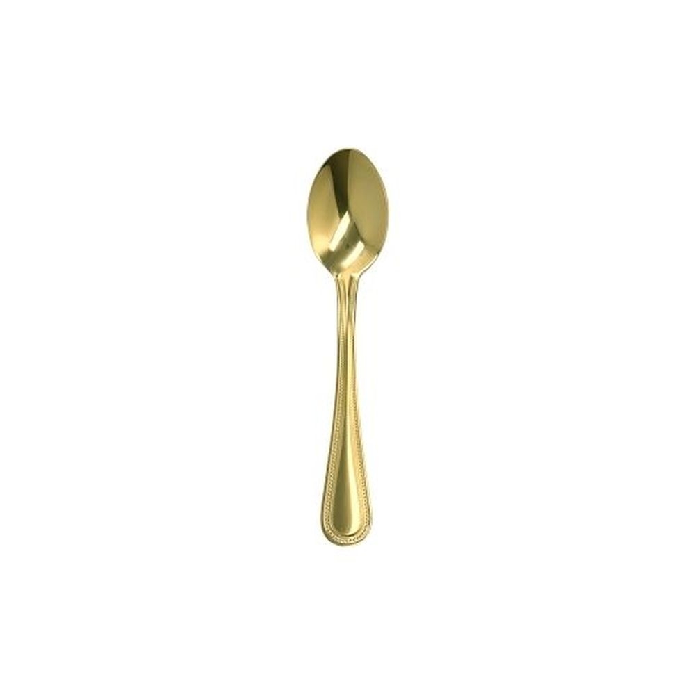 Walco Colgate Pvd Gold 7.4 Inch 18/0 Stainless Steel Oval Bowl Soup/dessert Spoon, 36 Count