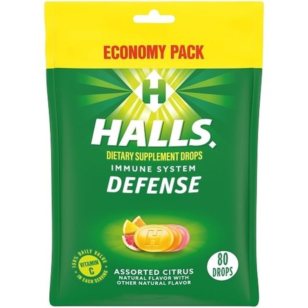 Defense Assorted Citrus Cough Drops