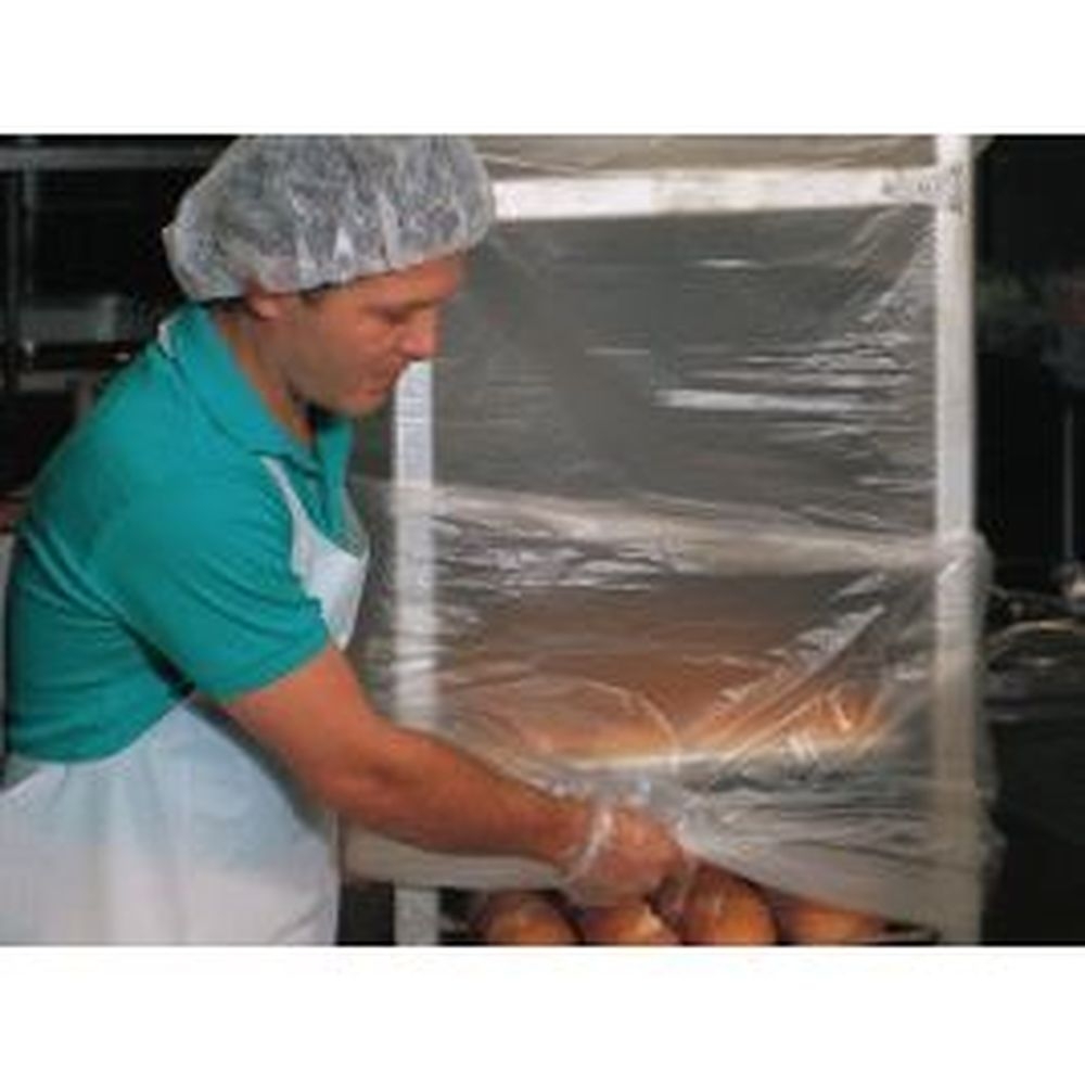 Elkay Plastics Clear 0.6 Mil Hdpe Bun Pan Rack Cover, 52 X 80 Inch -- 50 Per Case