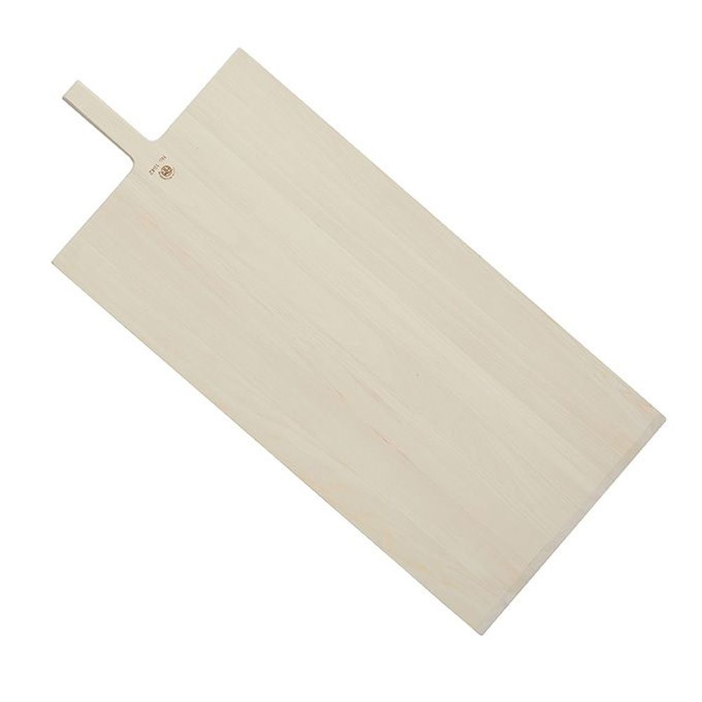 American Metalcraft Light Brown Poplar Wood Deluxe Pizza Peel With 6.5 Inch Handle, 42 Inch Overall Length