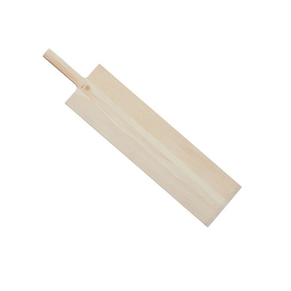 American Metalcraft Light Brown Poplar Wood Deluxe Pizza Peel With 8 X 29 1/2 Inch Blade, 36 Inch Overall Length