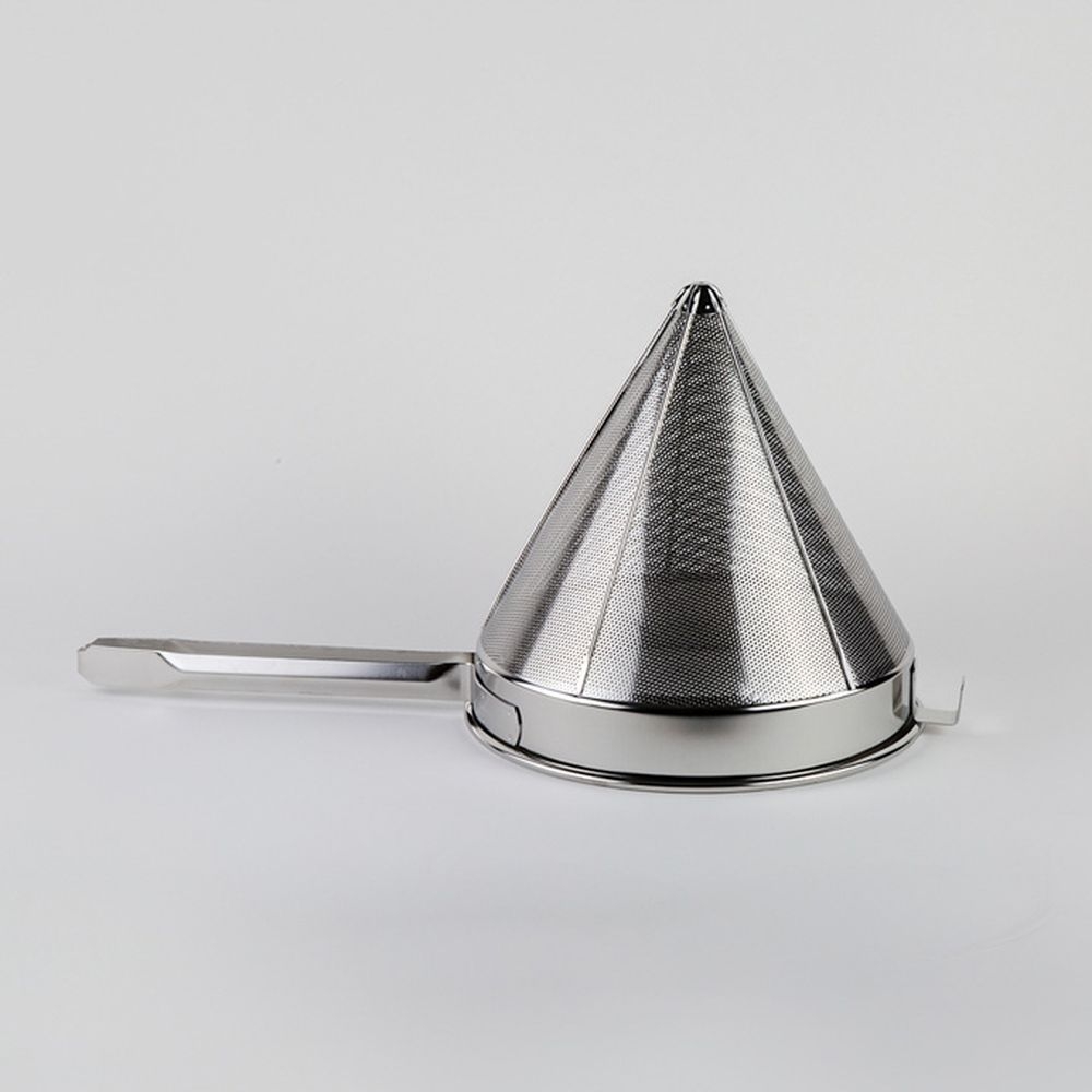 American Metalcraft Stainless Steel Perforated Fine Mesh China Cap Strainer, 10 X 10 X 20 Inch