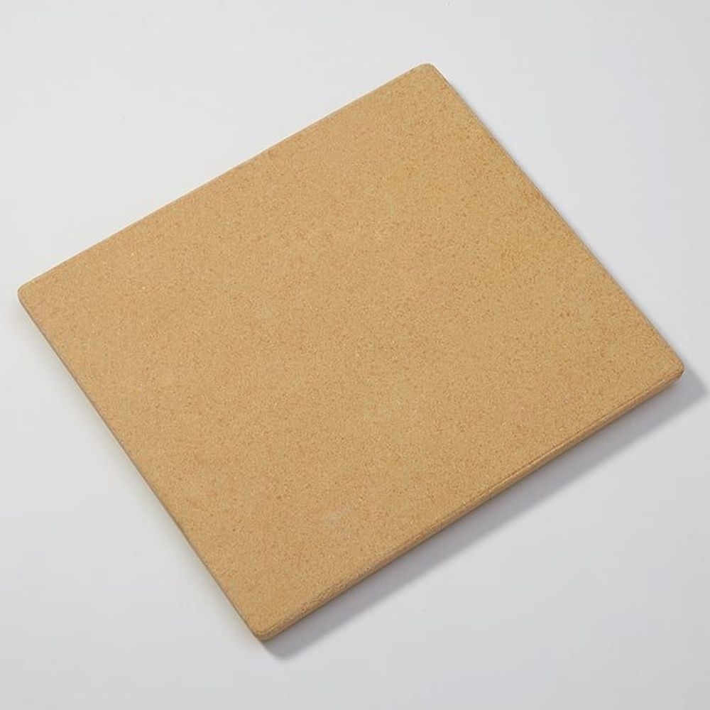 American Metalcraft Natural Cordierite Deluxe Rectangular Pizza Stone, 16 X 14 X 7/8 Inch