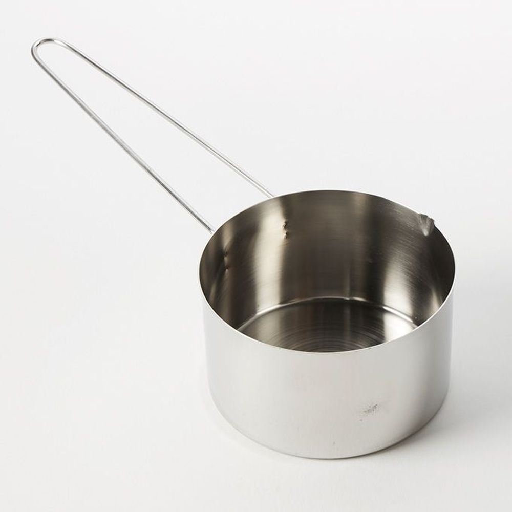 American Metalcraft Stainless Steel 1 3/4 Cup Measuring Cup With 6 Inch Wire Handle