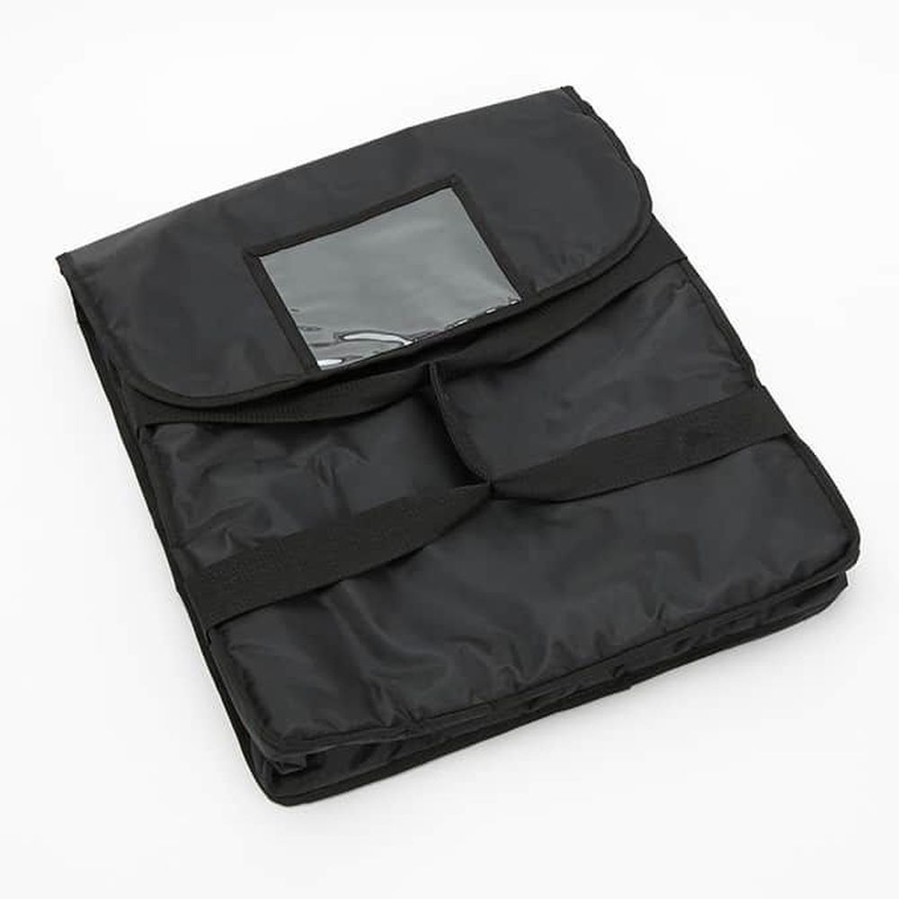 American Metalcraft Black Polyester/polyethylene Deluxe Pizza Delivery Bag, 20 X 20 X 5 Inch