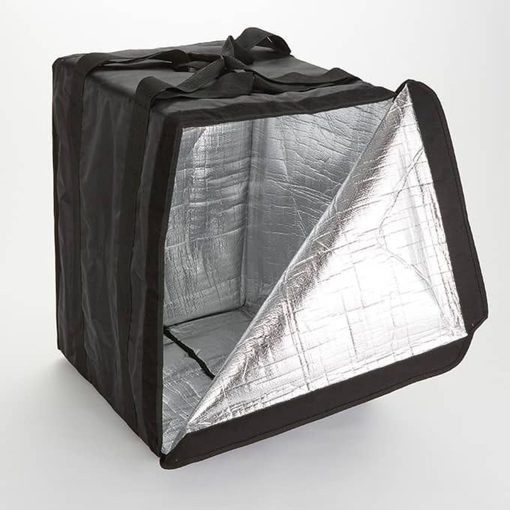 American Metalcraft Black Polyester/polyethylene Deluxe Pizza Delivery Bag, 19 X 19 X 27 Inch