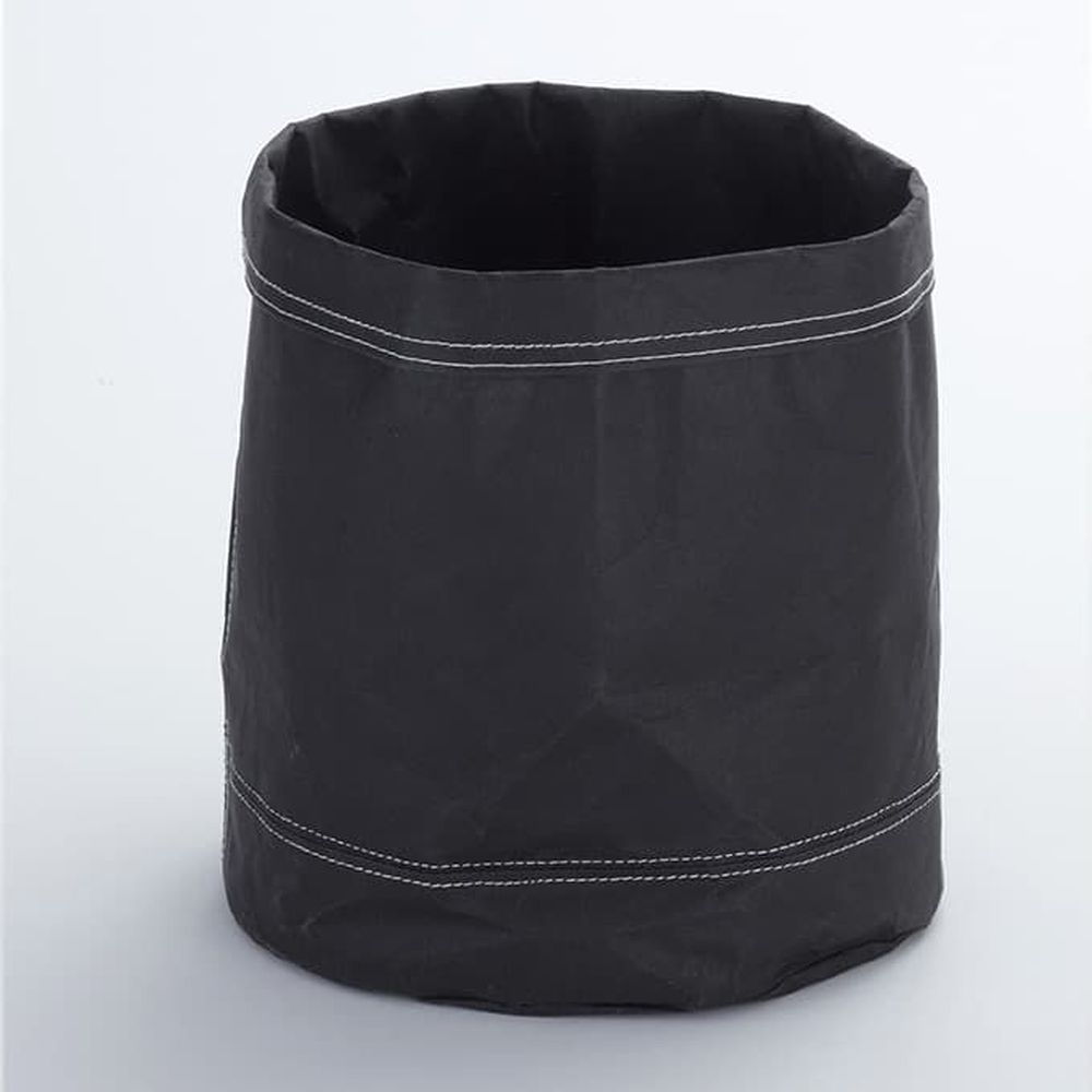 American Metalcraft Black Kraft Paper Bag, 9 Inch Dia. X 10-3/8 Inch Height