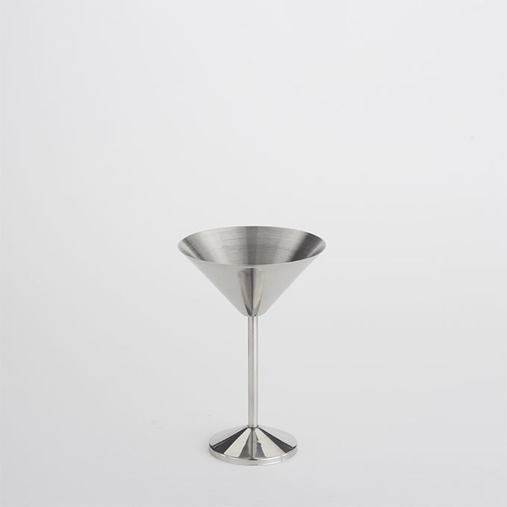 American Metalcraft Stainless Steel 12 Ounce Martini Glass Server, 5-7/8 Inch Dia. X 8-1/4 X 2-1/2 Inch
