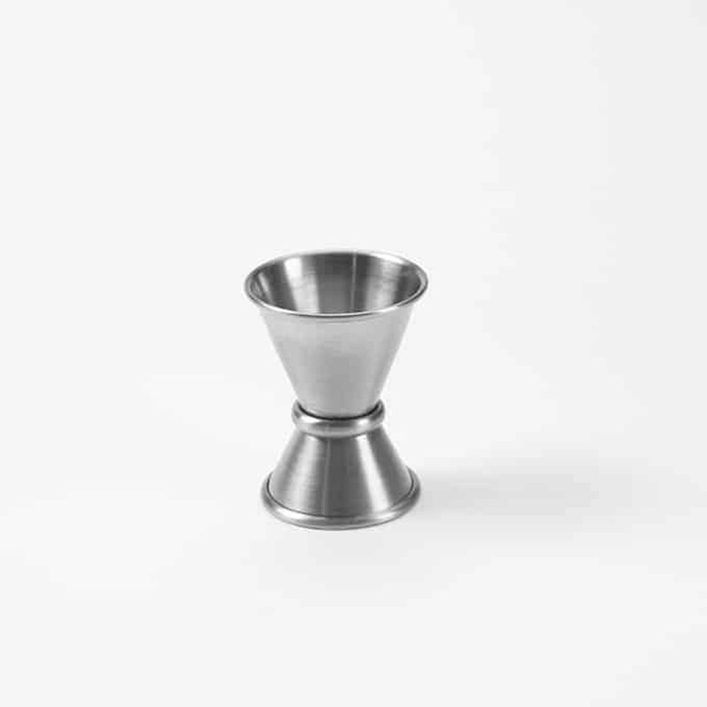 American Metalcraft Stainless Steel Satin Finish Japanese-style Jigger, 1/2 X 3/4 Ounce Capacity