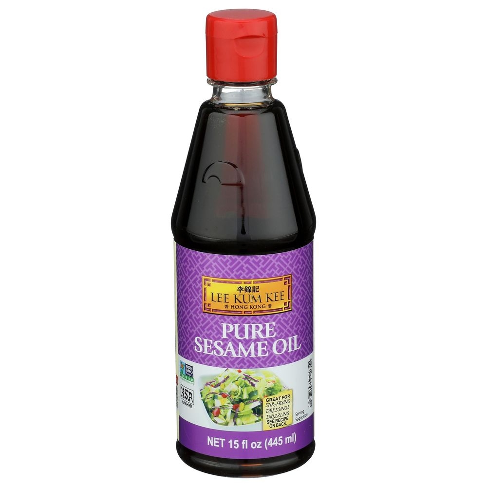 Lee Kum Kee Pure Sesame Oil, 15 Ounce -- 6 Per Case