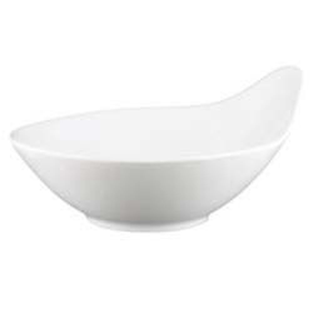 Porcelain White 6 x 2 inch Eclipse Bowl