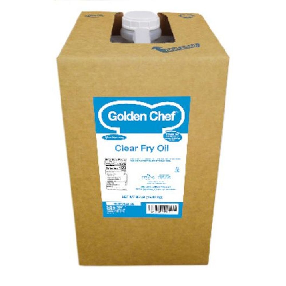 Golden Chef Salad Soy Shortening Fry Clear Liquid Oil, 35 Pound