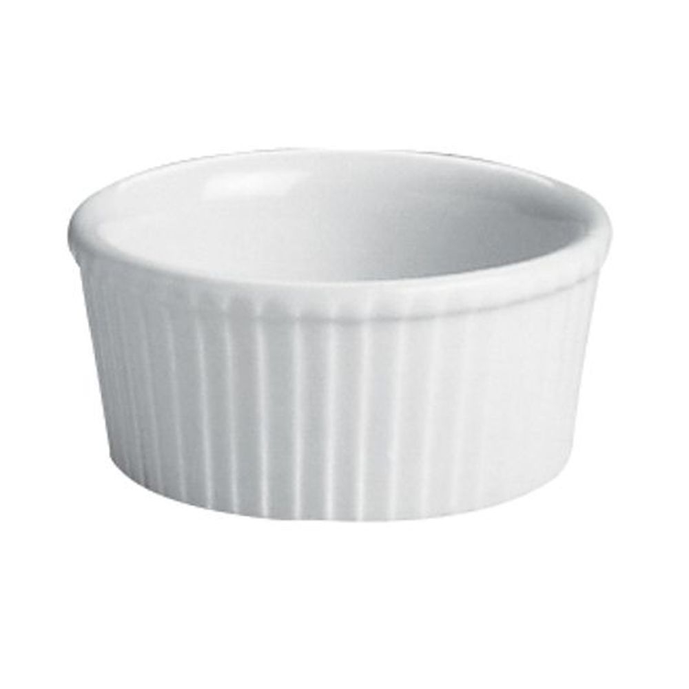 Hall China White 4.5 Ounce Fluted Ramekin, 24 Count