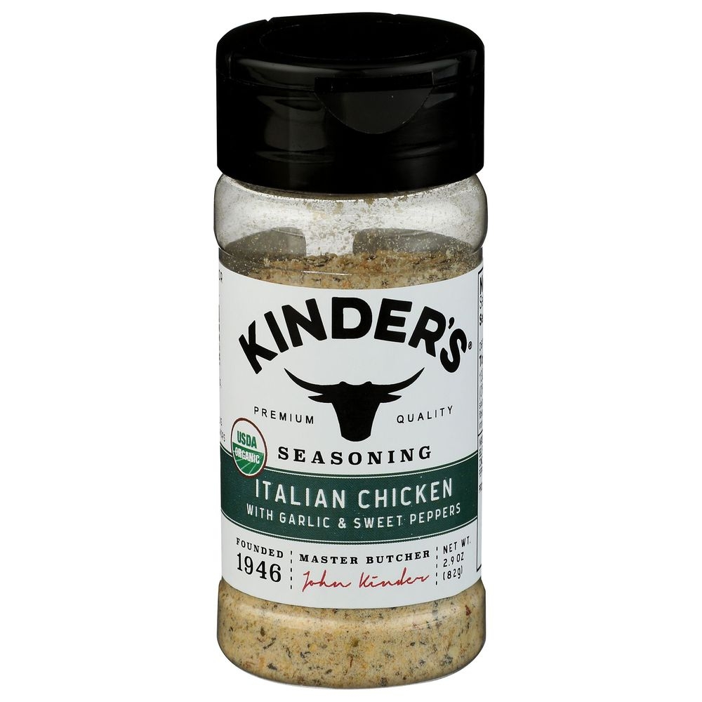 Organic Italian Chicken Seasoning with Garlic and Sweet Peppers