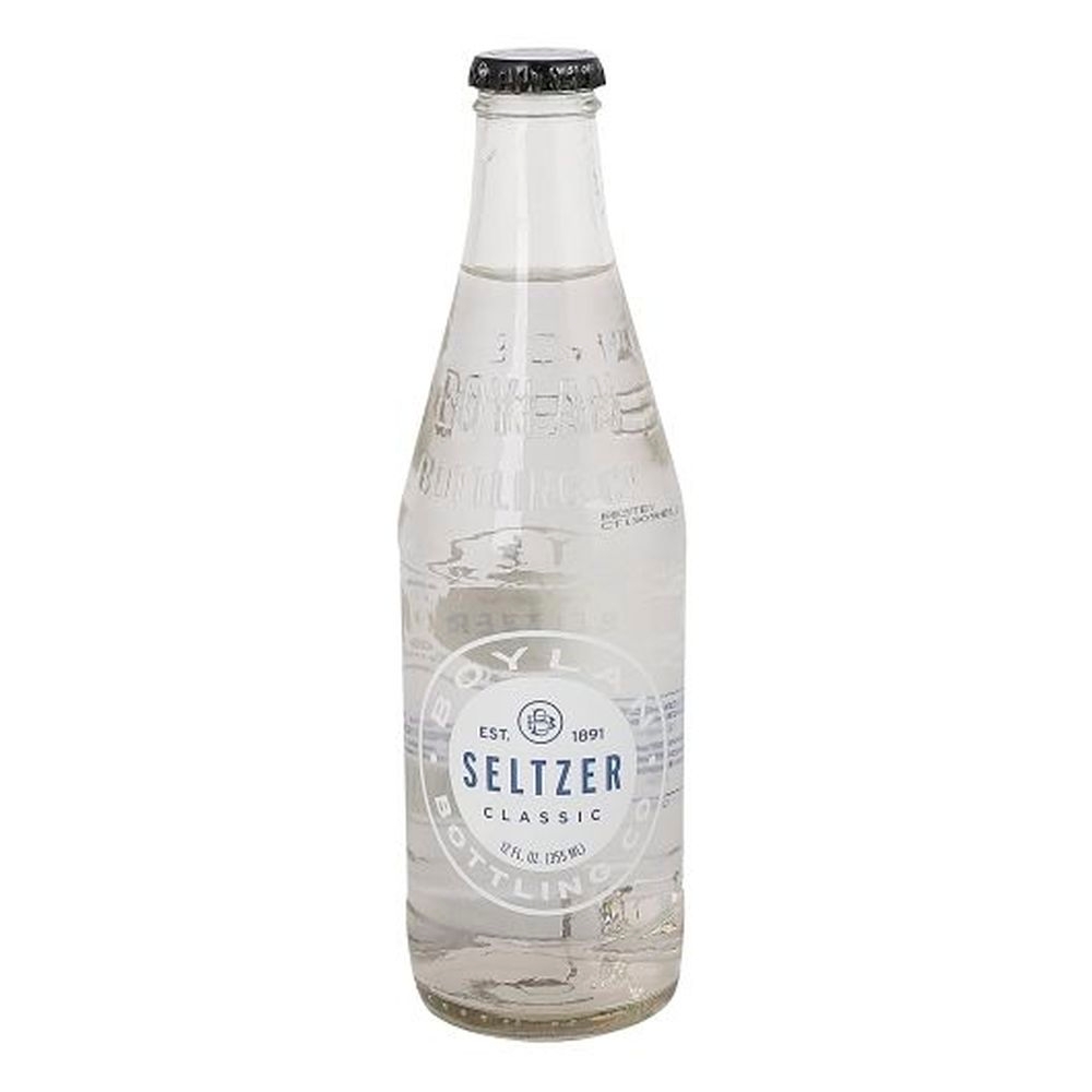 Boylan Bottling Co Pure Seltzer, 12 Ounce -- 24 Per Case