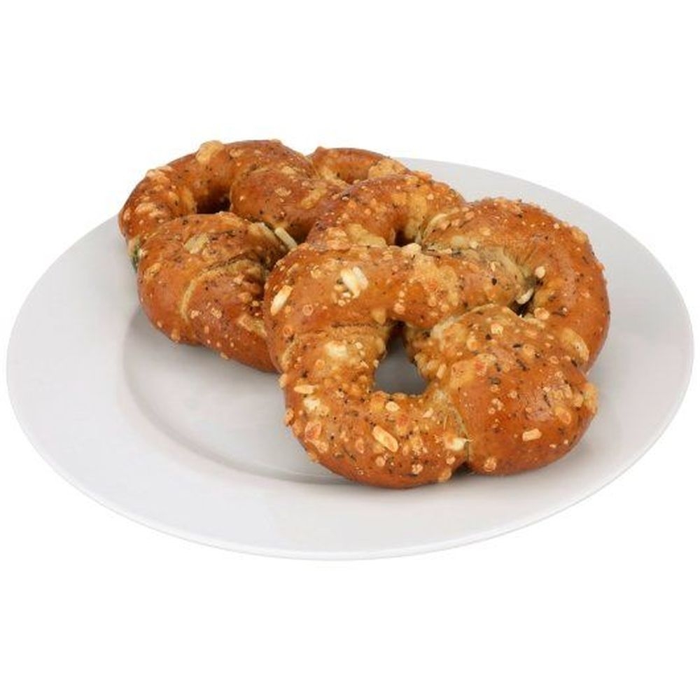 Kim & Scott's Spinach Feta Stuffed Pretzels, 6 Ounce -- 24 Per Case