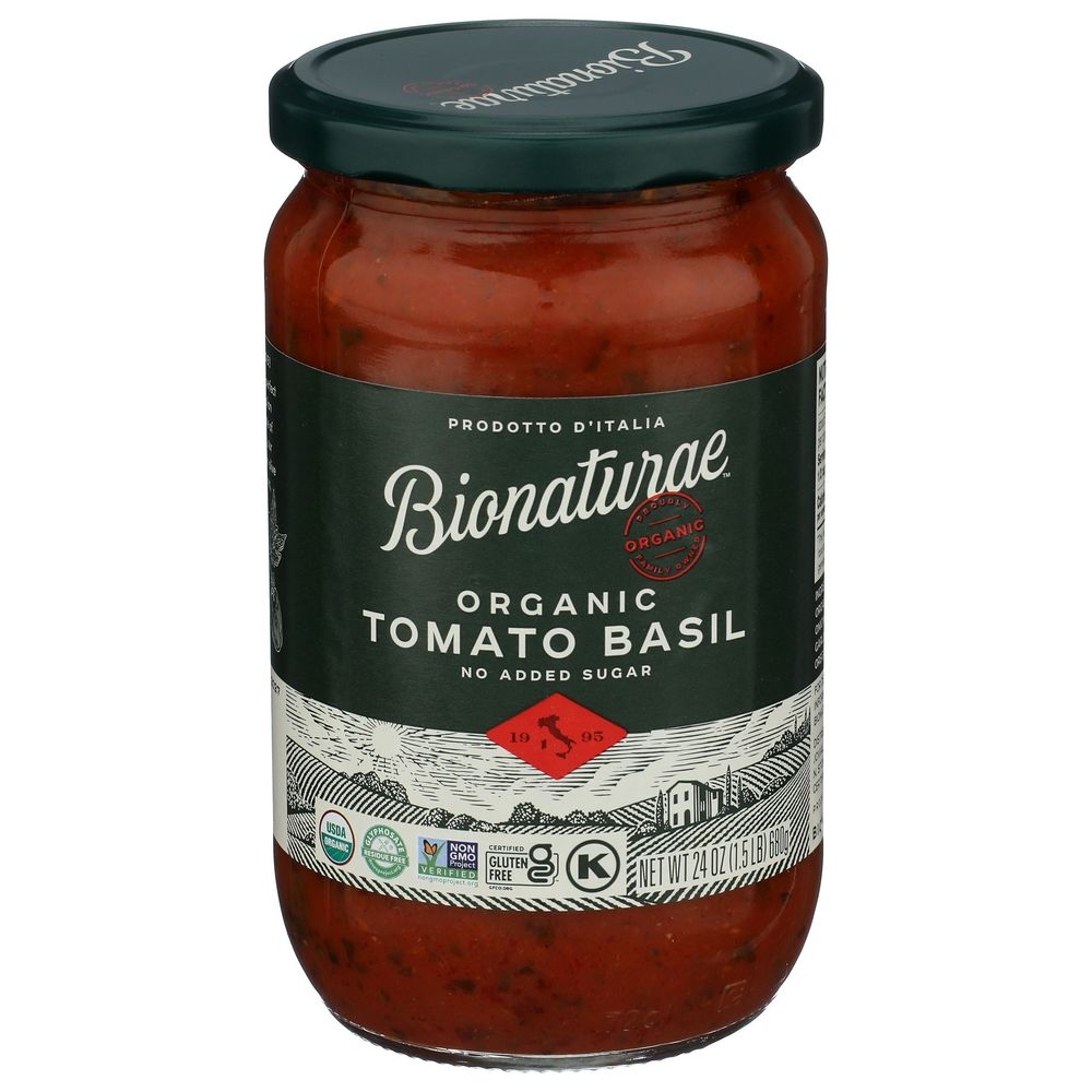Organic Tomato Basil Pasta Sauce