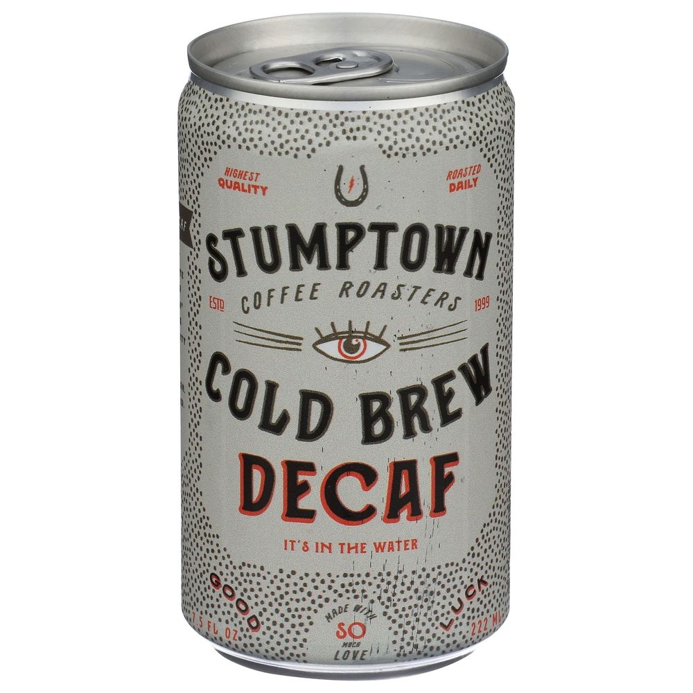 Stumptown Coffee Roasters Cold Brew Decaf Coffee, 7.5 Fluid Ounce -- 12 Per Case