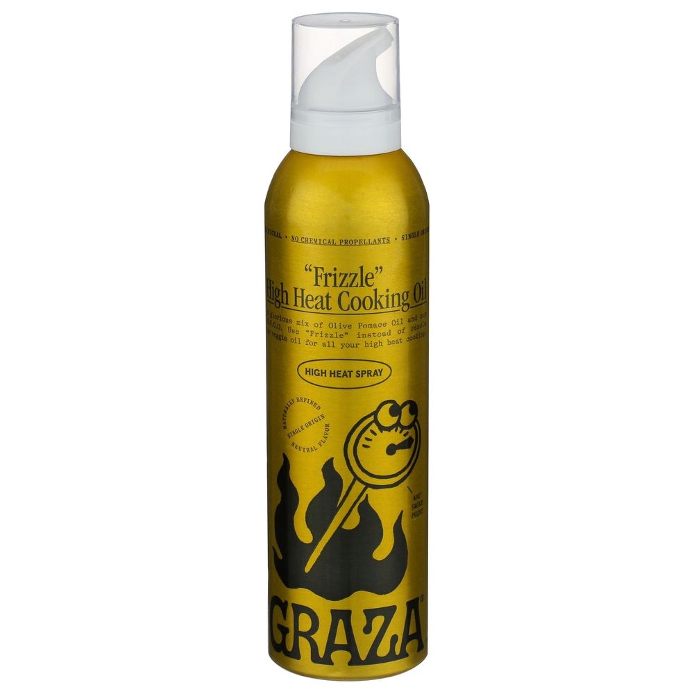 Graza Frizzle High Heat Cooking Oil, 5 Fluid Ounce Spray -- 12 Per Case