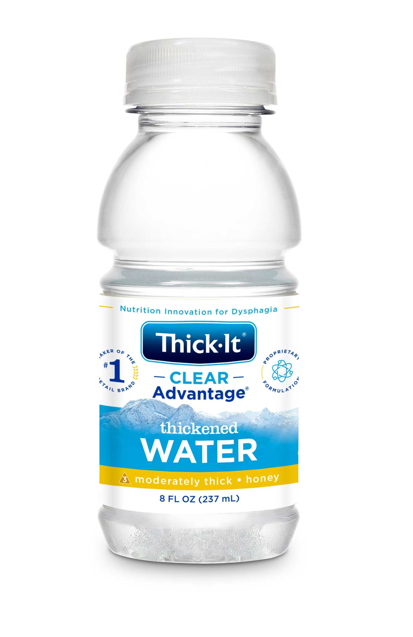Thick It AquaCare H2O Thickened Water Beverage, 8 Ounce -- 24 per case.
