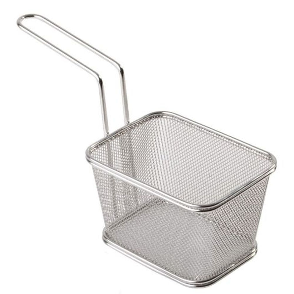 Aps Classics Snackholder Stainless Steel Fry Basket, 5 Ounce Capacity